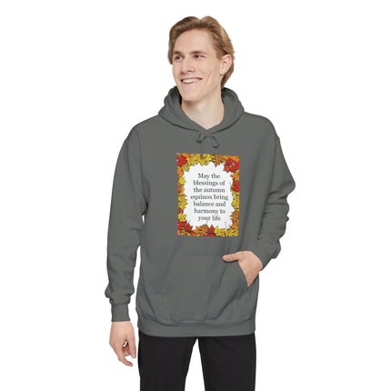Autumn Blessings Hoodie – Fall Leaf Prayer Pullover