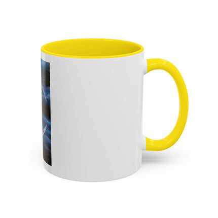Moonlit Cat Coffee Mug — Whimsical Night Sky Art for Cat Lovers (11/15oz)