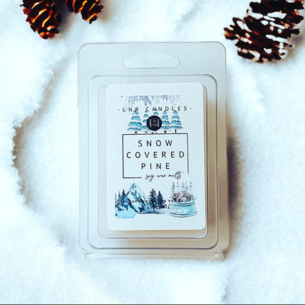 Snow Covered Pine Melts Soy Wax 3 Pack-0