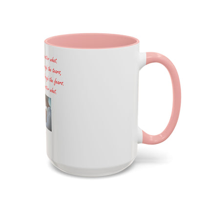 Accent Coffee Mug — 'Together Forever' Romantic Photo Mug (11/15oz)