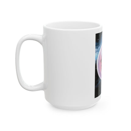 Moonlit Cats Ceramic Mug — Whimsical Nighttime Art Coffee Cup (11oz/15oz)