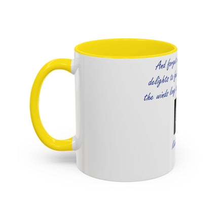 Nature Quote Accent Mug – 11oz Ceramic with Gibran Verse