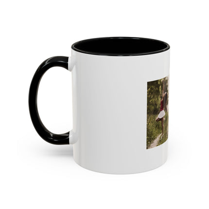 Freedom Quote Accent Coffee Mug — "When you truly don't care" Inspirational Photo Mug (11/15oz)