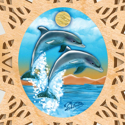 Sea Life Coastal Tree Topper by G. DeBrekht - Coastal Holiday Decor - 89498-1