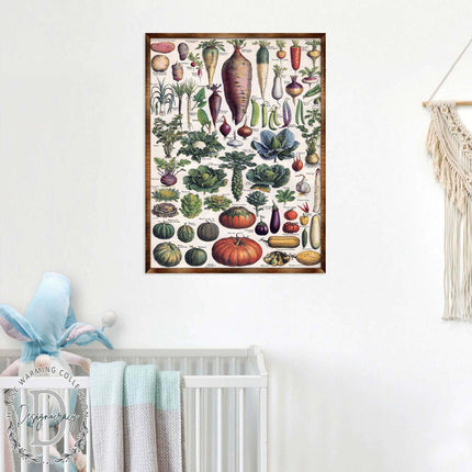 Root Vegetables Wall Decor - Kids room - ABC 123 Kids - Homeschool I Educational Poster - Art for kids - Vegetables - Classroom Decor 310226-4