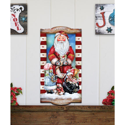 Christmas Wish Holiday Door Decor by Jamie Mills-Price - Christmas Decor - 8457516H-3