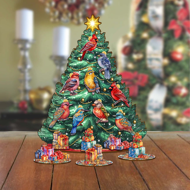 Christmas Birds Christmas Tree Set by G.DeBrekht Christmas Decor - 8091511-0