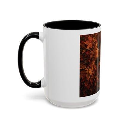 Autumn Speaks Coffee Mug — Fall Cider Rustic Accent Mug