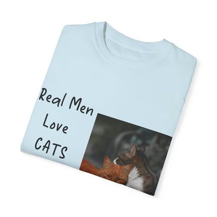 Real Men Love Cats Unisex T-Shirt – Cute Cat Lover Tee