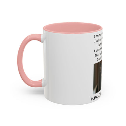 Black Cat Quote Mug – Accent Coffee Cup – 11oz Ceramic