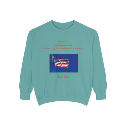 American Pride Sweatshirt – Patriotic Quote for Everyday Wear
