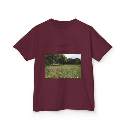 Kids Bloom Wildly Tee – Nature-Inspired Graphic Shirt for Spring Fun