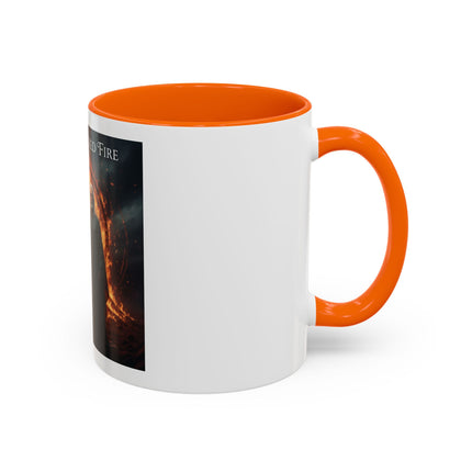 Aging Is Sacred Fire Coffee Mug — Fantasy Elder Couple Accent Mug (11/15oz)