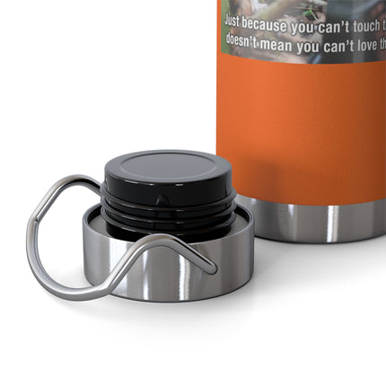 Be Kind to Feral Cats 22oz Vacuum Bottle — Insulated Travel Bottle for Cat Lovers