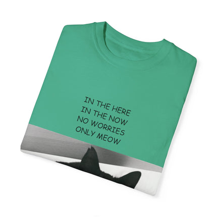 ‘Only Meow’ Cat Tee – Inspirational T-Shirt for Feline Fans