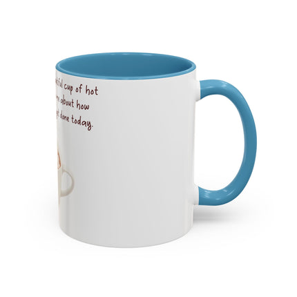 Funny Hot Chocolate Mug – “Lie to Me” Accent Ceramic – 11oz