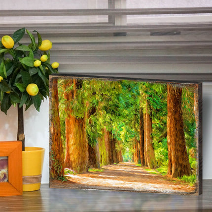 Laverriere Forest Art Wooden Wall Art by Nature Wonders - Nature Wildlife Decor  - 95244B-3