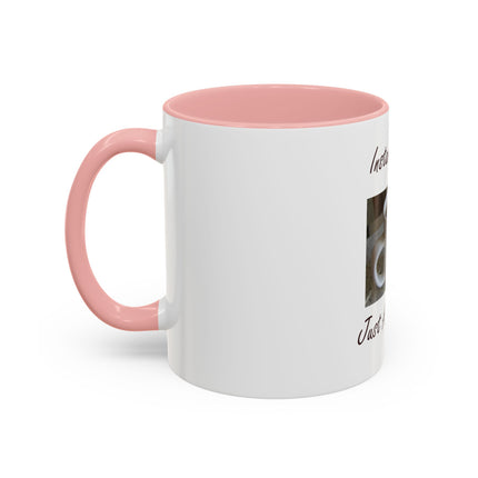 Coffee Mug - "Instant Human Just Add Coffee" Accent Ceramic Mug (11/15oz)