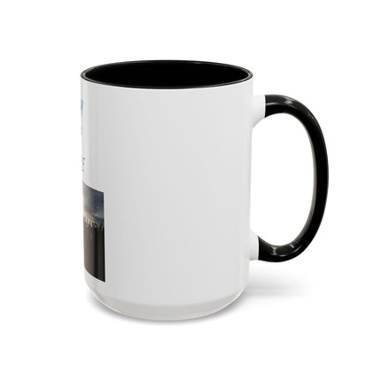 Pray for Peace Accent Coffee Mug — Inspirational Religious Prayer Mug (11/15oz)