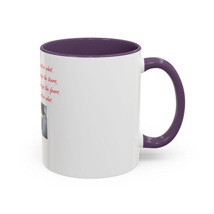 Accent Coffee Mug — 'Together Forever' Romantic Photo Mug (11/15oz)