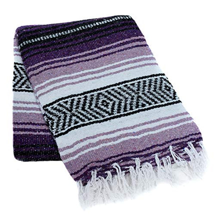 Yoga Studio cotton handwoven  classic blanket-1