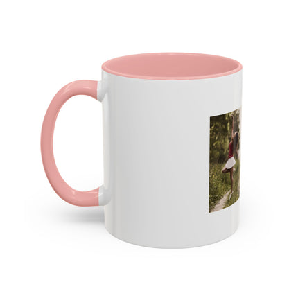 Freedom Quote Accent Coffee Mug — "When you truly don't care" Inspirational Photo Mug (11/15oz)