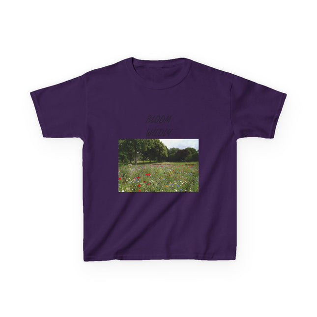 Kids Bloom Wildly Tee – Nature-Inspired Graphic Shirt for Spring Fun