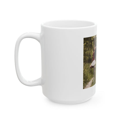 Inspirational Photo Mug — “Being Alive Is the Special Occasion” Ceramic Coffee Cup