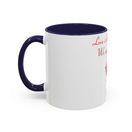 Rumi Love Quote Mug – 11oz Accent Cup for Coffee & Connection
