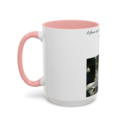 Zen Blossom Coffee Mug - Inspirational Nature Quote - 15oz