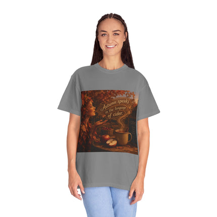 Autumn Speaks Cider T-Shirt