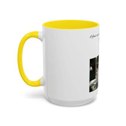 Lotus Flower Coffee Mug — "A flower does not compete with other flowers, it just blooms"