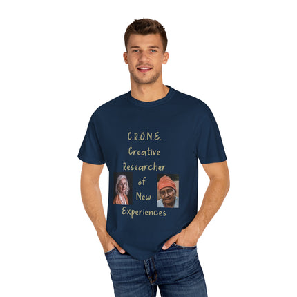 C.R.O.N.E. Tee – Wisdom & Wit Design | Garment-Dyed Comfort