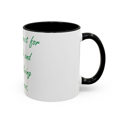 Sustainable Mug – ‘Respect the Earth’ Quote, Ceramic 11oz