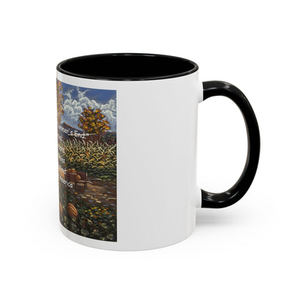 Samhain Pumpkin Spice Accent Coffee Mug — Autumn Harvest 11/15oz