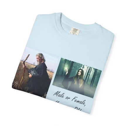 Unisex Garment-Dyed Witch T-Shirt - "A Witch Is A Witch" Design