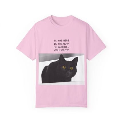 ‘Only Meow’ Cat Tee – Inspirational T-Shirt for Feline Fans