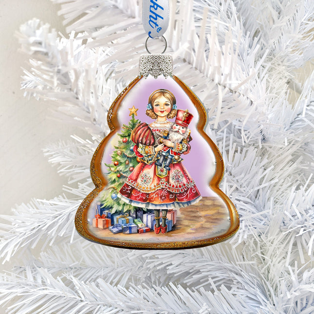 Clara Mercury Glass Ornaments by G. Debrekht - Christmas Decor - 776024-0