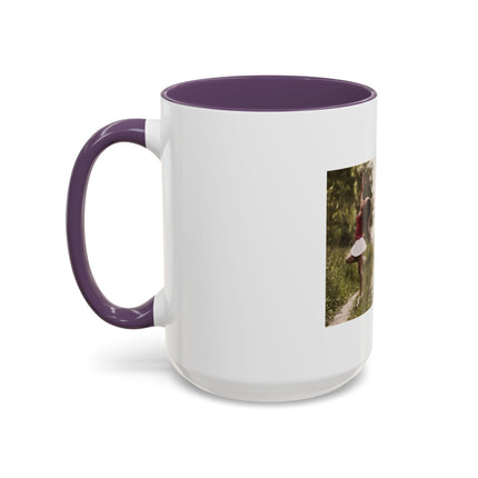 Freedom Quote Accent Coffee Mug — "When you truly don't care" Inspirational Photo Mug (11/15oz)