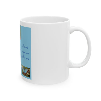Inspirational Rumi Butterfly Ceramic Mug — "Your acts of kindness..." (11oz & 15oz)