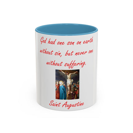Saint Augustine Mug – 11oz Accent Cup for Faith & Reflection
