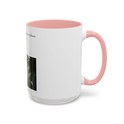 Lotus Flower Coffee Mug — "A flower does not compete with other flowers, it just blooms"