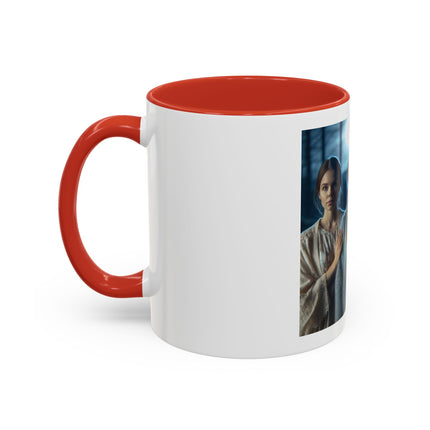 Mystic Sisters Coffee Mug — Moonlit Forest Portrait (11oz, 15oz)