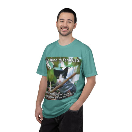Be Kind to Feral Cats T-Shirt — Feral Cat Rescue Awareness Tee