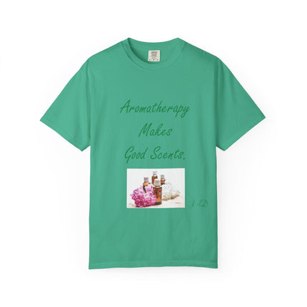 Aromatherapy Makes Good Scents T-Shirt — Punny Essential Oils Tee