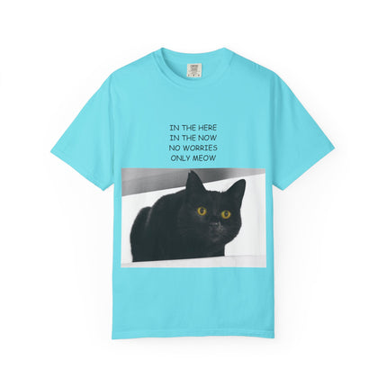Inspirational Cat T-Shirt for Cat Lovers - 'Only Meow'