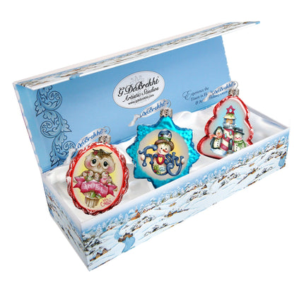 Holiday Mercury Glass Ornaments by Jamie Mills-Price - Christmas Decor - 770138S3-JM-4