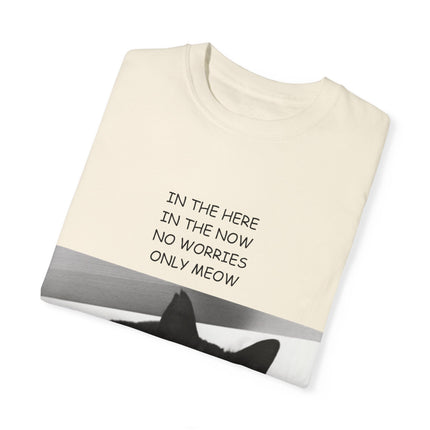 ‘Only Meow’ Cat Tee – Inspirational T-Shirt for Feline Fans