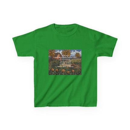 Inspirational Kids Heavy Cotton Tee - Cozy & Uplifting Design for Everyday Wear
