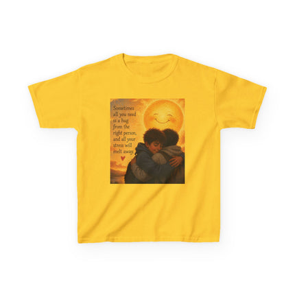 Kids Hug Tee — "Sometimes all you need is a hug" Heartwarming Children's T‑Shirt